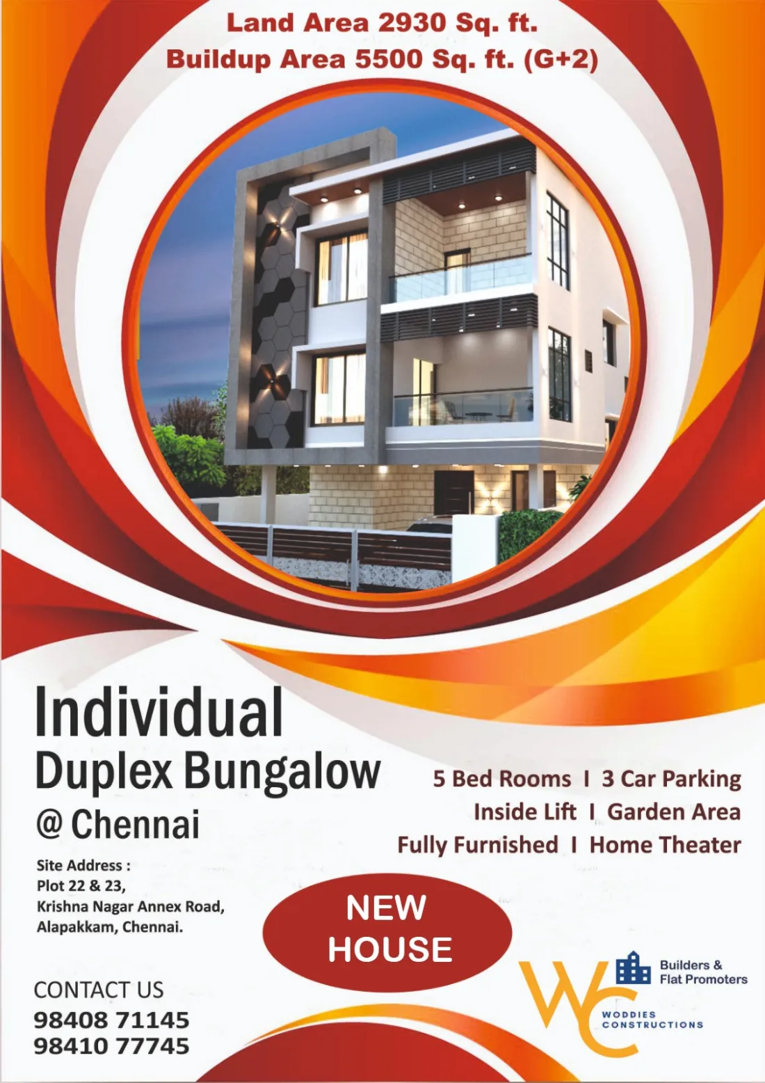 Krishna Nagar Premium Residence — Krishna Nagar, Chennai