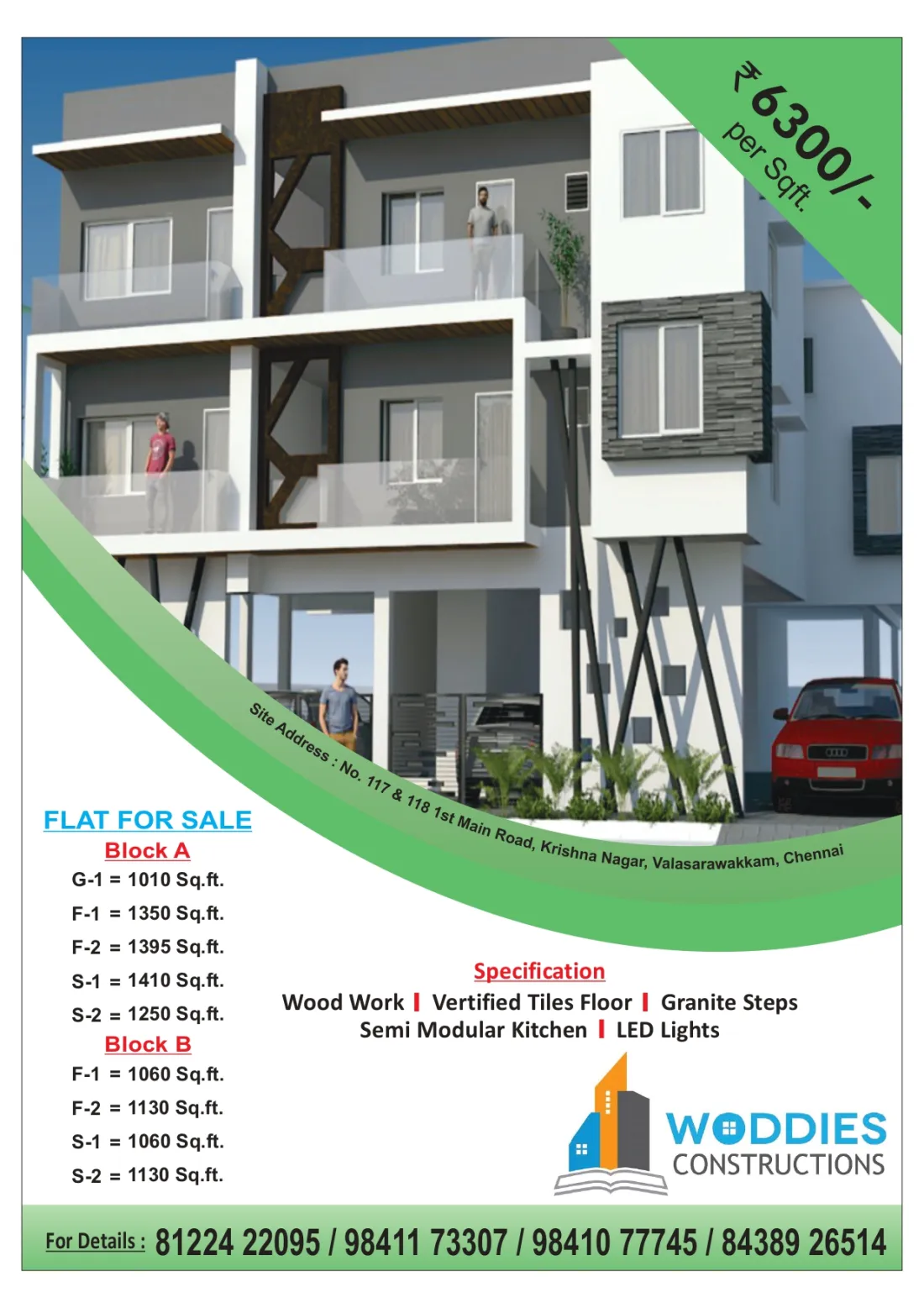 Krishna Nagar Interior Handover — Krishna Nagar, Chennai