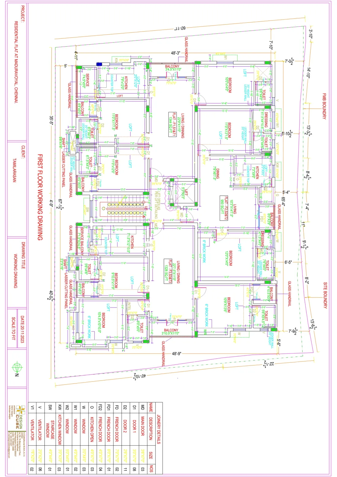 Maduravoyal - Working Drawing — Maduravoyal, Chennai