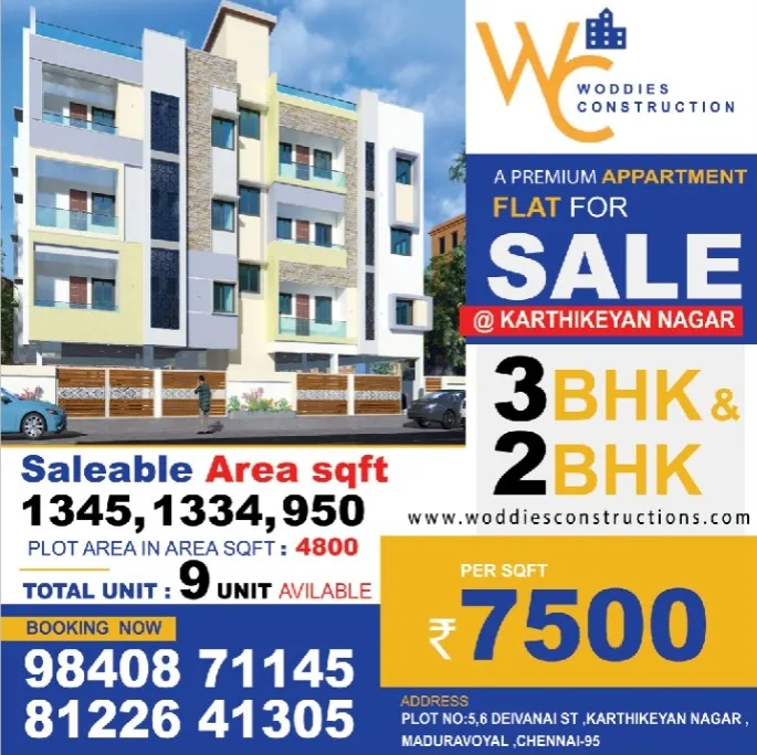 Maduravoyal Apartments - Structure — Maduravoyal, Chennai