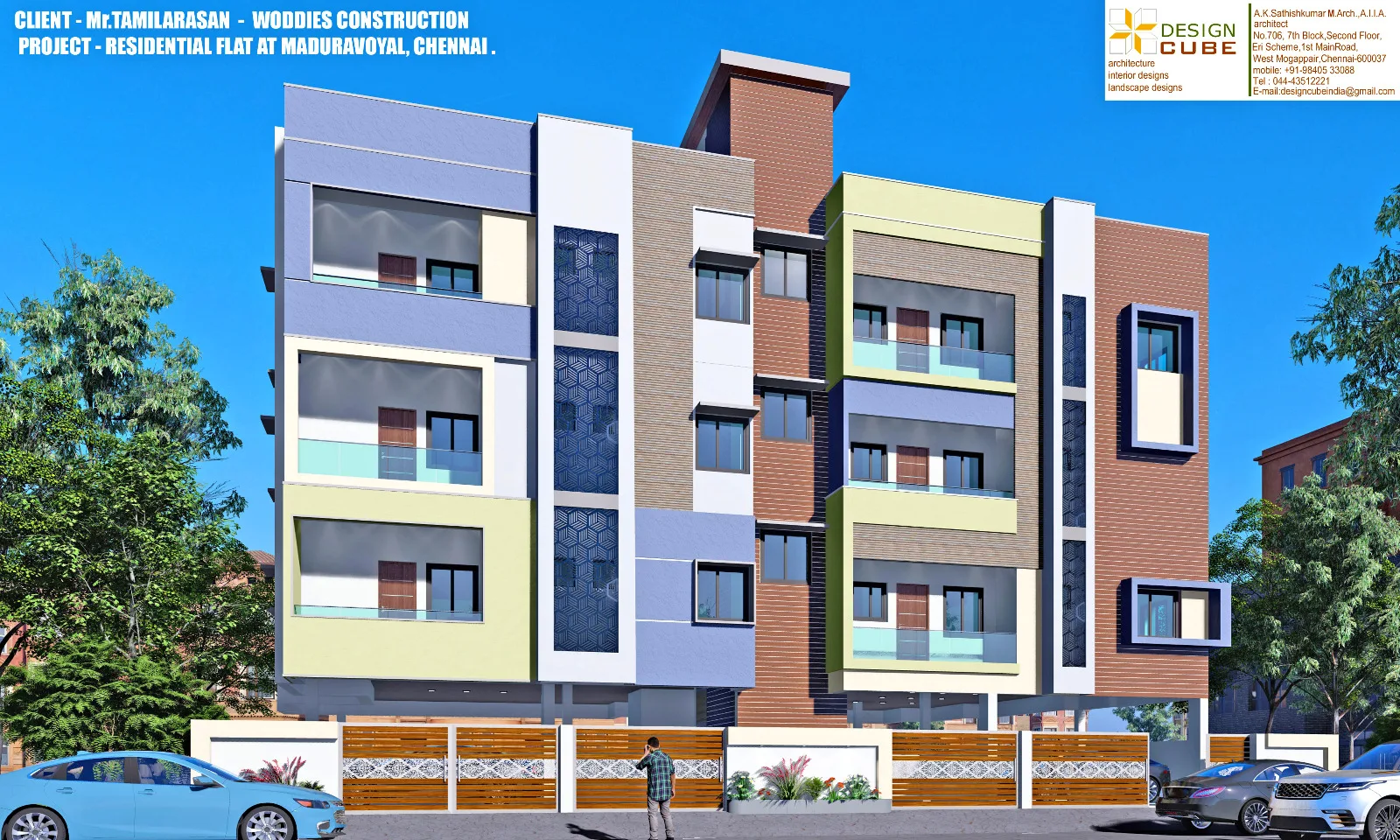 Maduravoyal Residential Flat - Elevation — Maduravoyal, Chennai